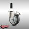 Service Caster 4 Inch 316SS Thermoplastic Rubber Swivel 3/4 Inch Stem Caster Lock Brake SCC SCC-SS316TTLEX20S414-TPRB-34 - alternate 5